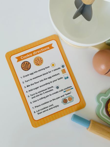 Ігровий набір деревяний міксер з набором продуктів Tooky Toy TJ290 фото