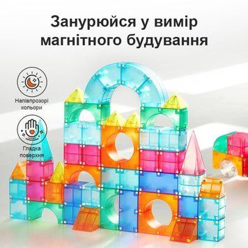 Магнітний конструктор Mideer 20 елементів MD1420 фото