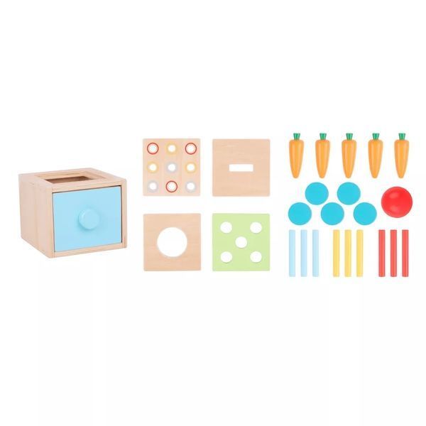 Розвиваючий сортер  з морквинами 4в1 Tooky Toy TK320 фото