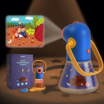 Проектор-нічник Mideer Kids Storybook Torch 12 в 1 CT026 фото