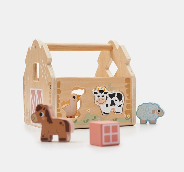 Сортер Tooky Toy Ферма та тварини TJ133N фото