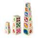 Дерев'яні кубики Viga Toys Башта з цифрами (50392) 50392 фото 4