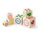 Дерев'яні кубики Viga Toys Башта з цифрами (50392) 50392 фото 2